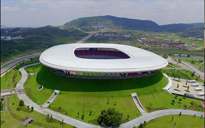 WM 2026 Guadalajara Estadio Akron Vogelperspektive
