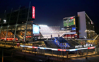 WM 2026 San Francisco Levi's Stadium by nigth