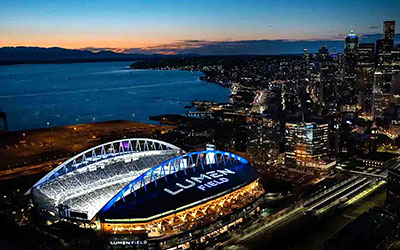 WM 2026 Seattle Lumen Field by nigth